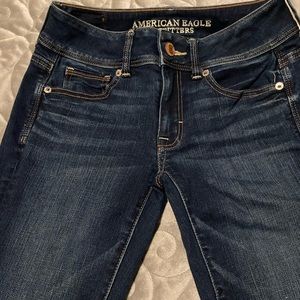 American Eagle super stretch kick boot jeans